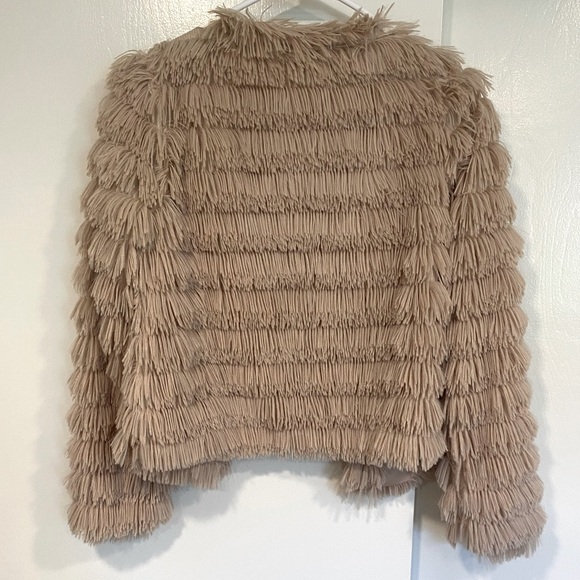 Faux Fur Fringe Jacket - Picture 6 of 7